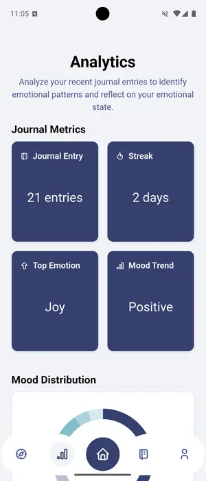 Emotion Tracking Feature